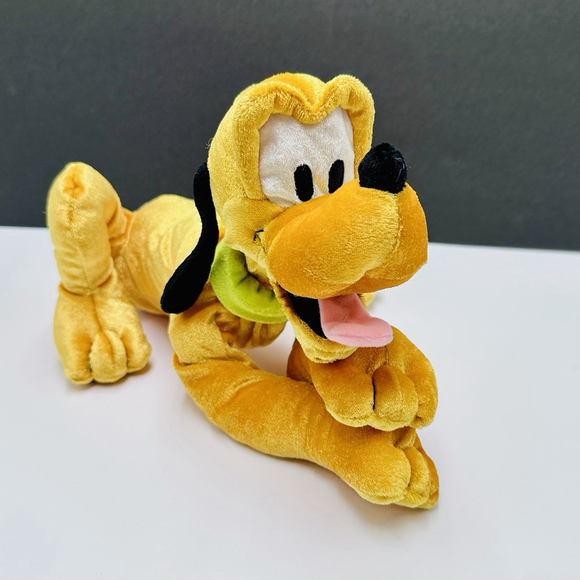 Mattel Other - 2001 Fisher Price Mattel Disney FUN N FLOPPY PLUTO Dog 12” Soft Stuffed Plush